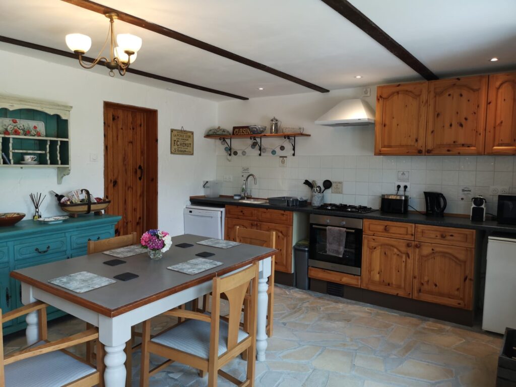 Rural French gîte interior