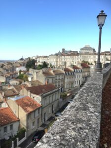 View from the ramparts in Angoulême