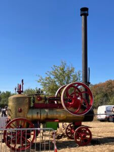 Vintage farming equipment, Parcoul village festival